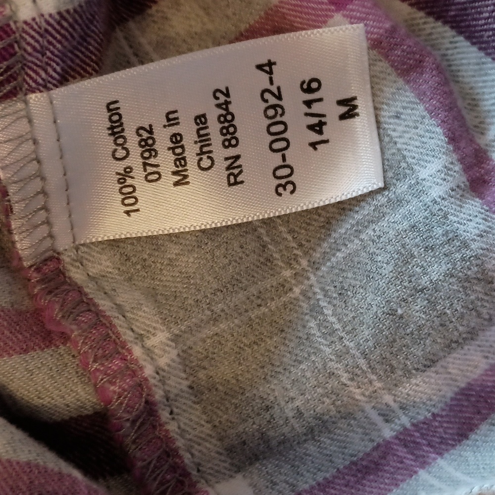 Woman Within Plaid Blouse - Picture 4 of 5